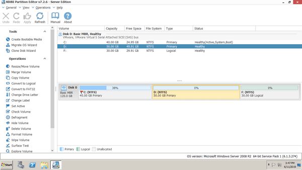 NIUBI Partition Editor