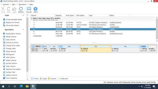 NIUBI Partition Editor